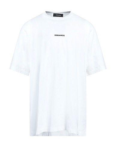 DSQUARED2 Oversize-T-Shirt White 100% Cotton