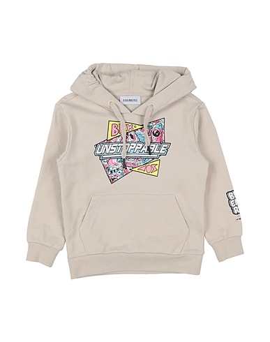 BIKKEMBERGS Sweatshirt Beige 100% Baumwolle