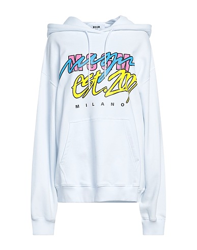MSGM Hoodie Weiß 100% Baumwolle