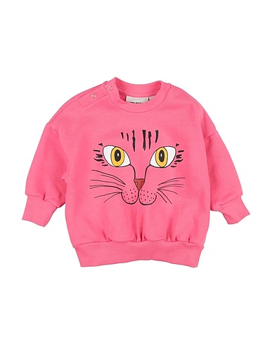 MINI RODINI Sweatshirt Pink 100% Organic cotton