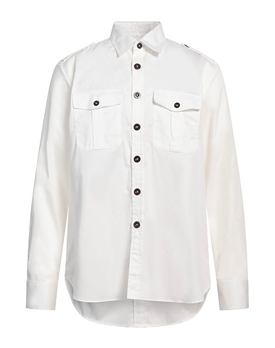 PT Torino Chemise de couleur unie 100% Coton