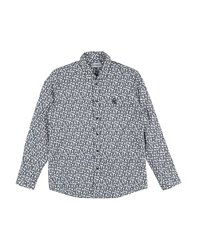 BIKKEMBERGS Patterned shirt 100% Cotton