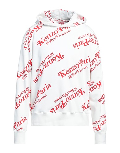 KENZO Hooded sweatshirt White 100% Cotton