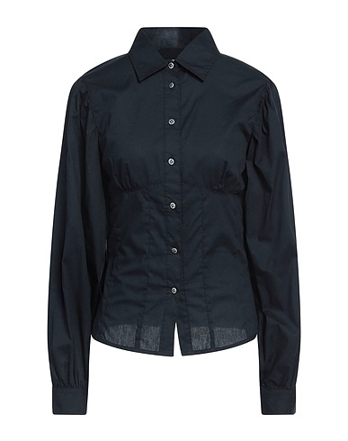 JOHN RICHMOND Solid colour shirts & blouses Black 100% Cotton