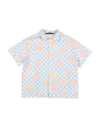 VERSACE YOUNG Patterned shirt White 100% Cotton