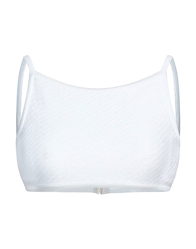 GIORGIO ARMANI Top White 69% Viscose, 26% Polyester, 5% Metallic fiber