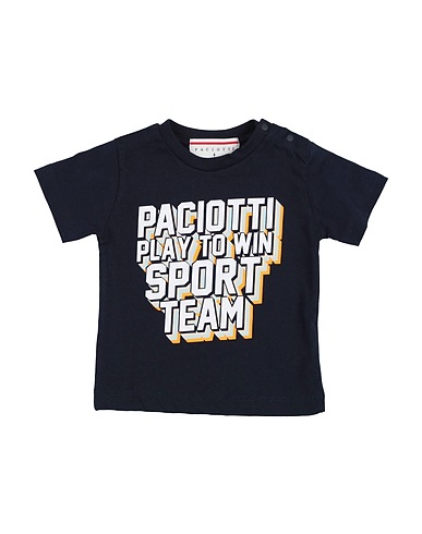 PACIOTTI T-shirt Midnight blue 100% Cotton