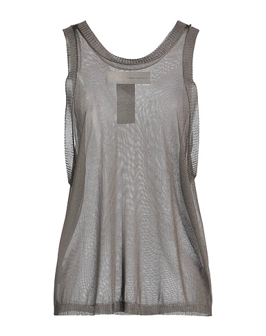 ISABEL BENENATO Top Dark green 100% Viscose