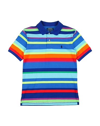 POLO RALPH LAUREN Poloshirt Blau 100% Baumwolle