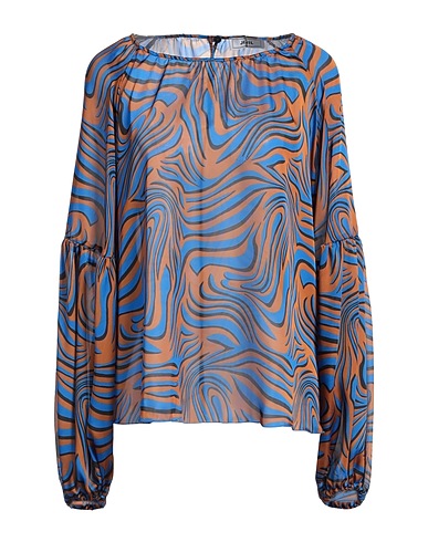 JIJIL Top Blue 100% Polyester
