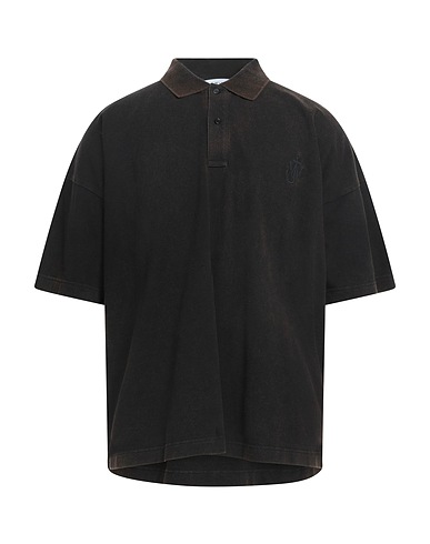 JW ANDERSON ポロシャツ ダークブラウン コットン 100%