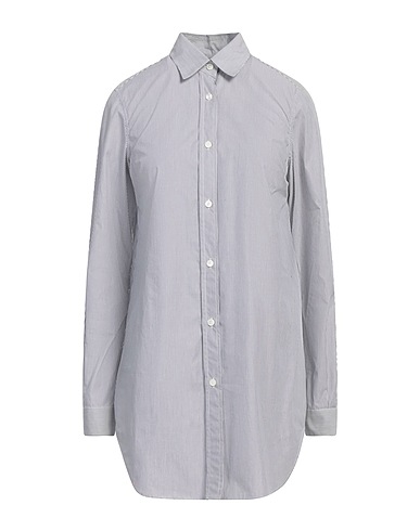 ACADEMIA Striped shirt Grey 100% Cotton