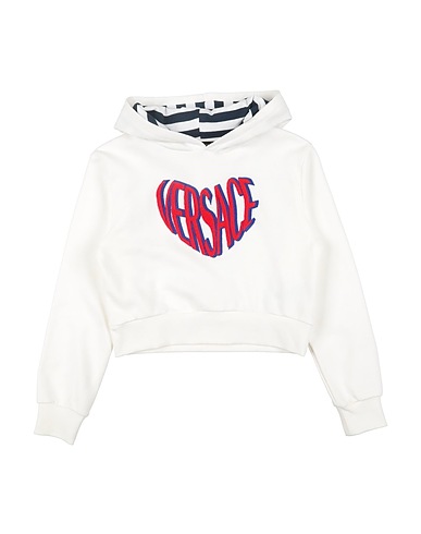 VERSACE YOUNG Sweat-shirt à capuche 100% Coton, Viscose, Polyester, Élasthanne