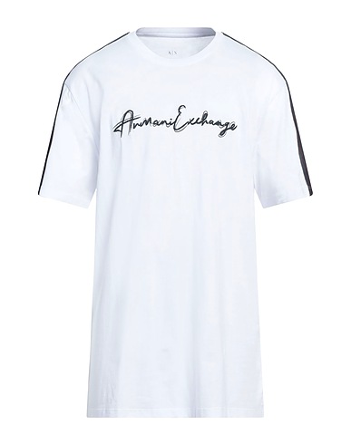 ARMANI EXCHANGE Camiseta Blanco 100% Algodón