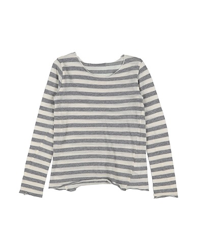 CUCÙ LAB T-shirt Grey 50% Cotton, 50% Wool