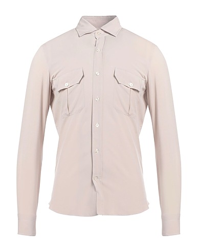 GIANNETTO PORTOFINO Chemise de couleur unie 100% Viscose