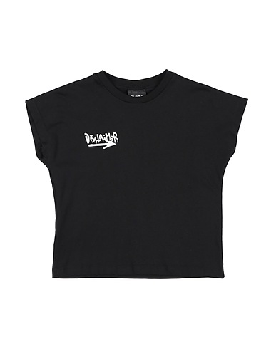 DISCLAIMER T-shirt Nero 100% Cotone