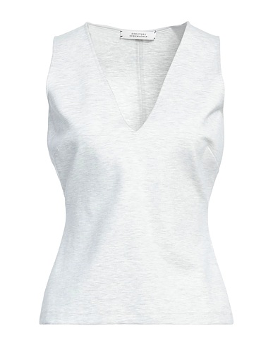 DOROTHEE SCHUMACHER Top Hellgrau 67% Viskose, 28% Polyamid, 5% Elastan