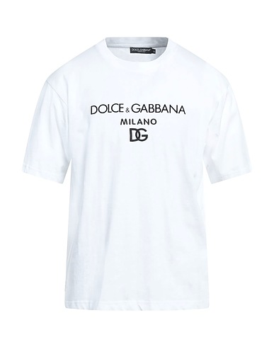 DOLCE&GABBANA T-shirt Bianco 100% Cotone