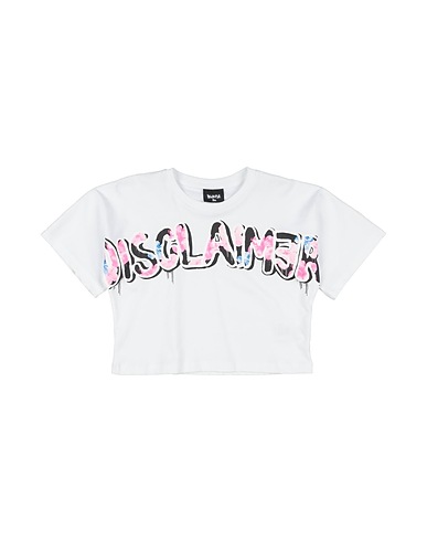 DISCLAIMER T-shirt White 100% Cotton