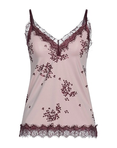 ROSEMUNDE COPENHAGEN Camisole Antique rose 90% Polyester, 10% Elastane, Polyamide