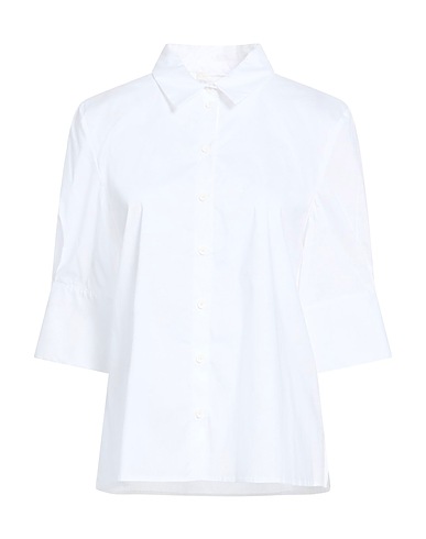 LIVIANA CONTI Solid color shirts & blouses 68% Cotton, 28% Polyamide, 4% Elastane