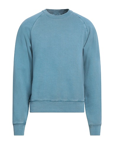 CARHARTT Sweatshirt Pastel blue 100% Cotton, Elastane