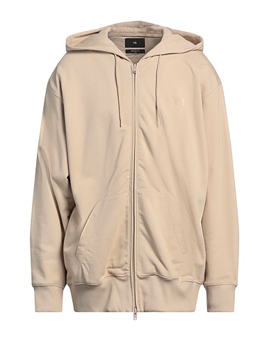 Y-3 TOPS & TEES Beige 96% Cotton, 4% Elastane