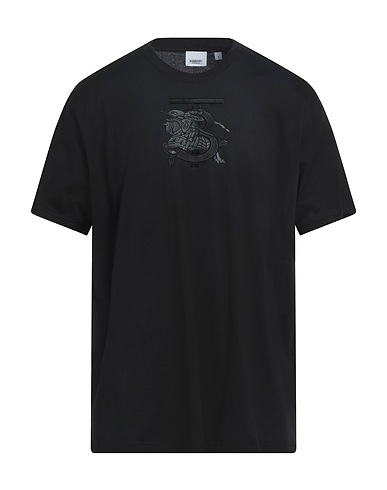 BURBERRY T-shirt Black 100% Cotton