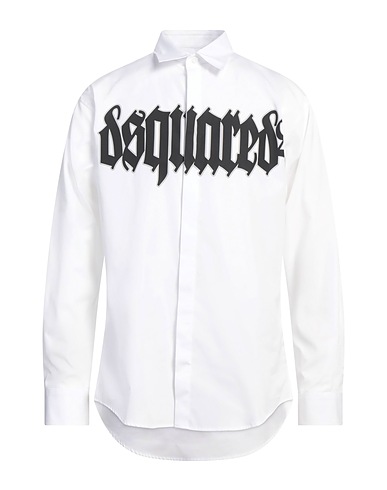 DSQUARED2 Hemden Weiß 100% Baumwolle