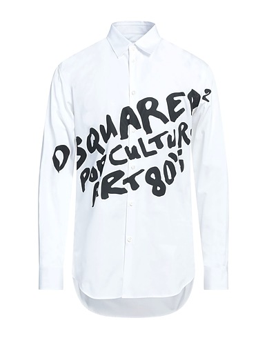 DSQUARED2 Shirts White 100% Cotton