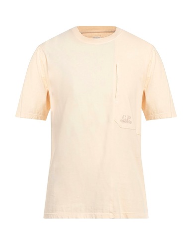 C.P. COMPANY Basic T-shirt Beige 100% Cotton