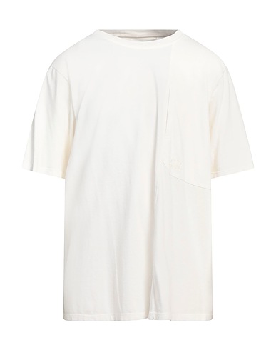 C.P. COMPANY Basic T-shirt Cream 100% Cotton
