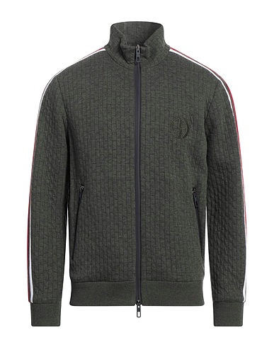 GIORGIO ARMANI Sweatshirt Grey 68% Cotton, 20% Polyamide, 12% Cashmere