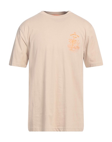 HAMAKI-HO T-shirt Beige 100% Cotone