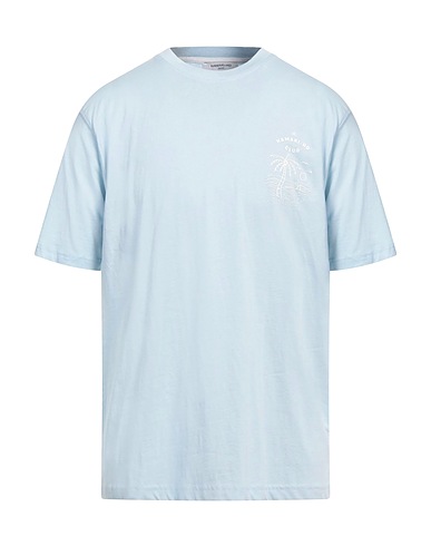 HAMAKI-HO T-shirt Sky blue 100% Cotton
