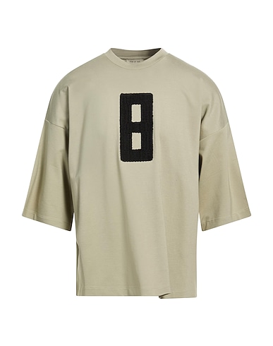 FEAR OF GOD T-shirt GRIGIO CHIARO 65% Viscose, 29% Polyamide, 6% Elastane, Acrylic
