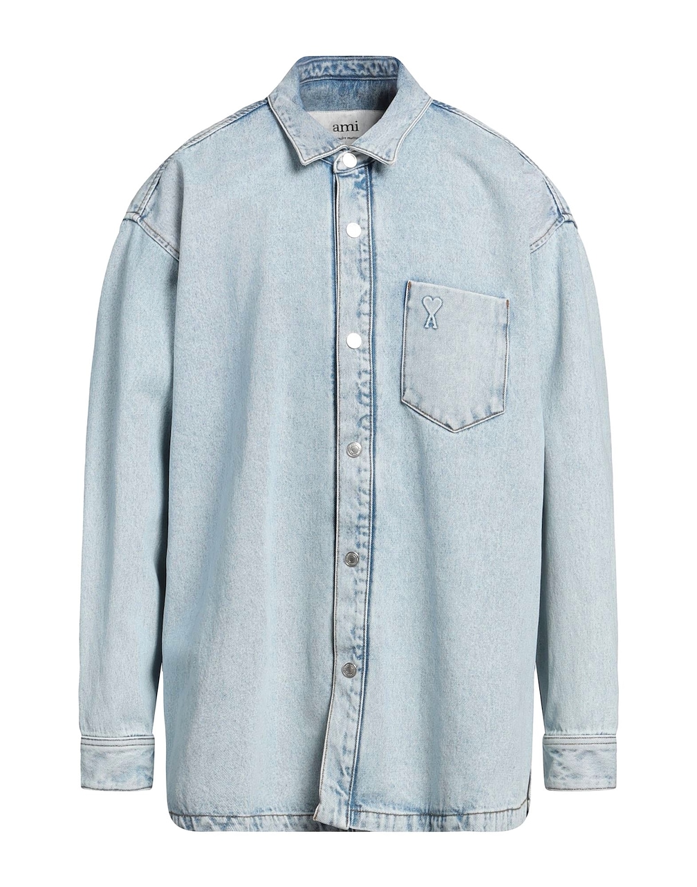AMI ALEXANDRE MATTIUSSI - Denim shirts