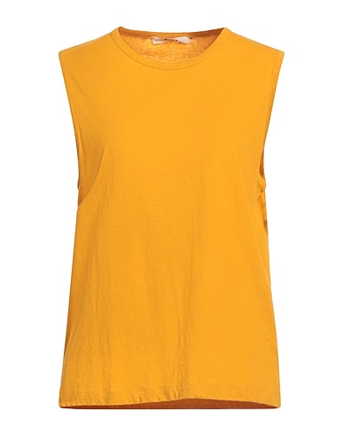 6397 Basic T-shirt Marigold 70% Cotton, 30% Linen