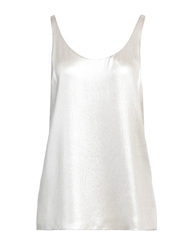 CHLOÉ Camisole Silver 100% Silk