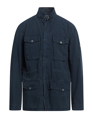 BARBOUR Jacke Marineblau 100% Baumwolle