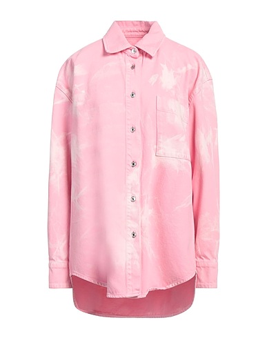 MSGM Shirts Pink 100% Cotton
