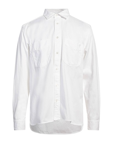 TOD'S Camicia tinta unita Bianco 100% Cotone
