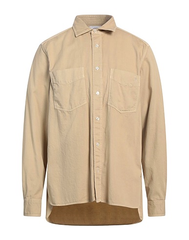 TOD'S Camicia tinta unita Beige 100% Cotone