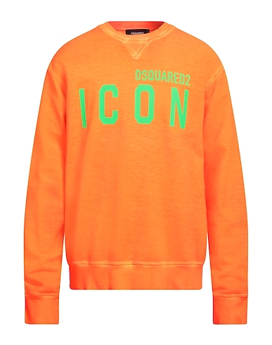 DSQUARED2 Sweatshirt Orange 100% Baumwolle, Elastan