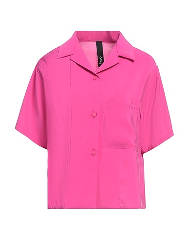 HEVÒ Solid colour shirts & blouses 80% Viscose, 20% Polyester