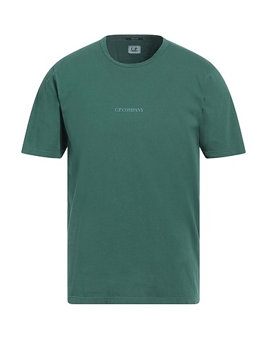 C.P. COMPANY Basic T-Shirt Green 100% Cotton