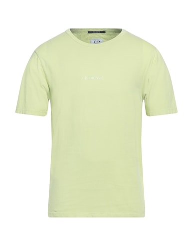 C.P. COMPANY Basic T-Shirt Lime green 100% Cotton