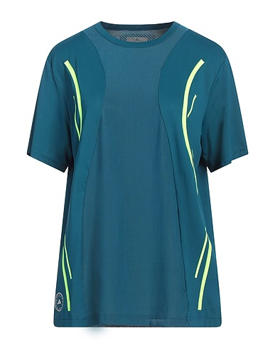 ADIDAS by STELLA McCARTNEY T-shirt Deep teal 92% Recycled polyester, 8% Elastane