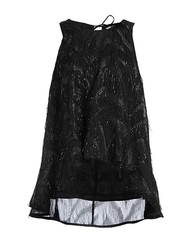 MEIMEIJ Top Black 100% Polyester, Viscose